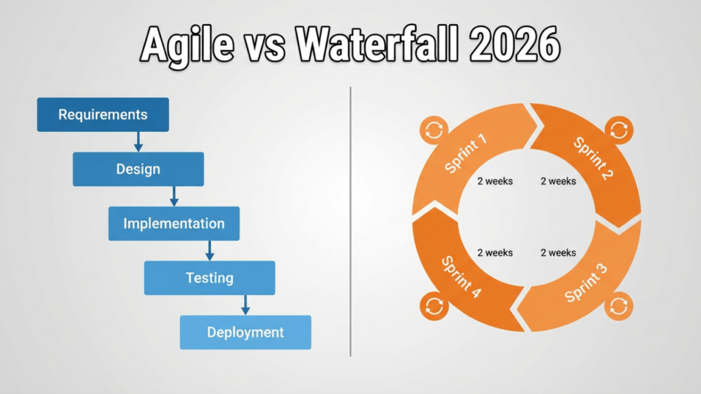 Agile vs Waterfall: 2026 Guide to Reducing Project Timelines