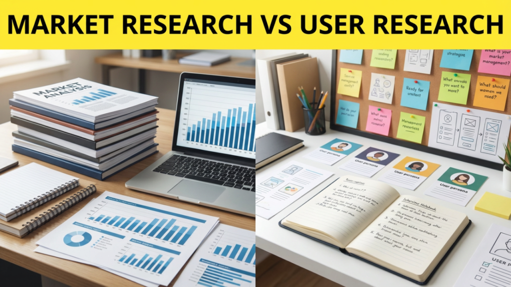 How Product Manager Do Market Research Market Research vs User Research
